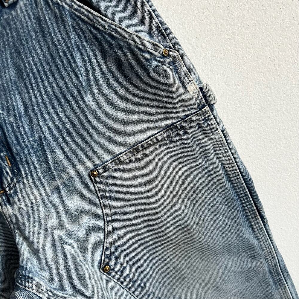 Carhartt B07 DNM denim double knee work wear carpenter pants - Picture 4 of 8